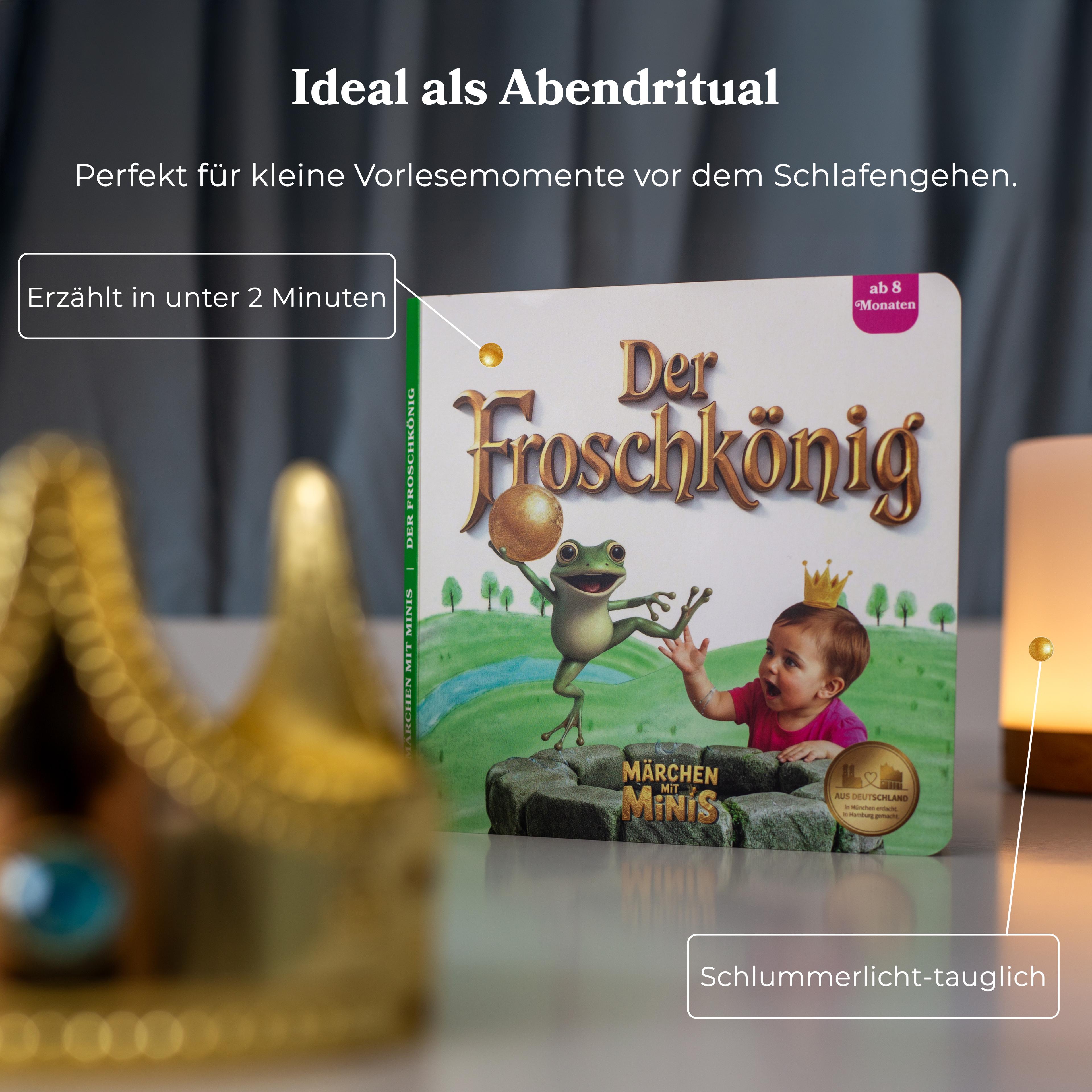 Produktfoto des Buches im ruhigen Abendritual-Kontext