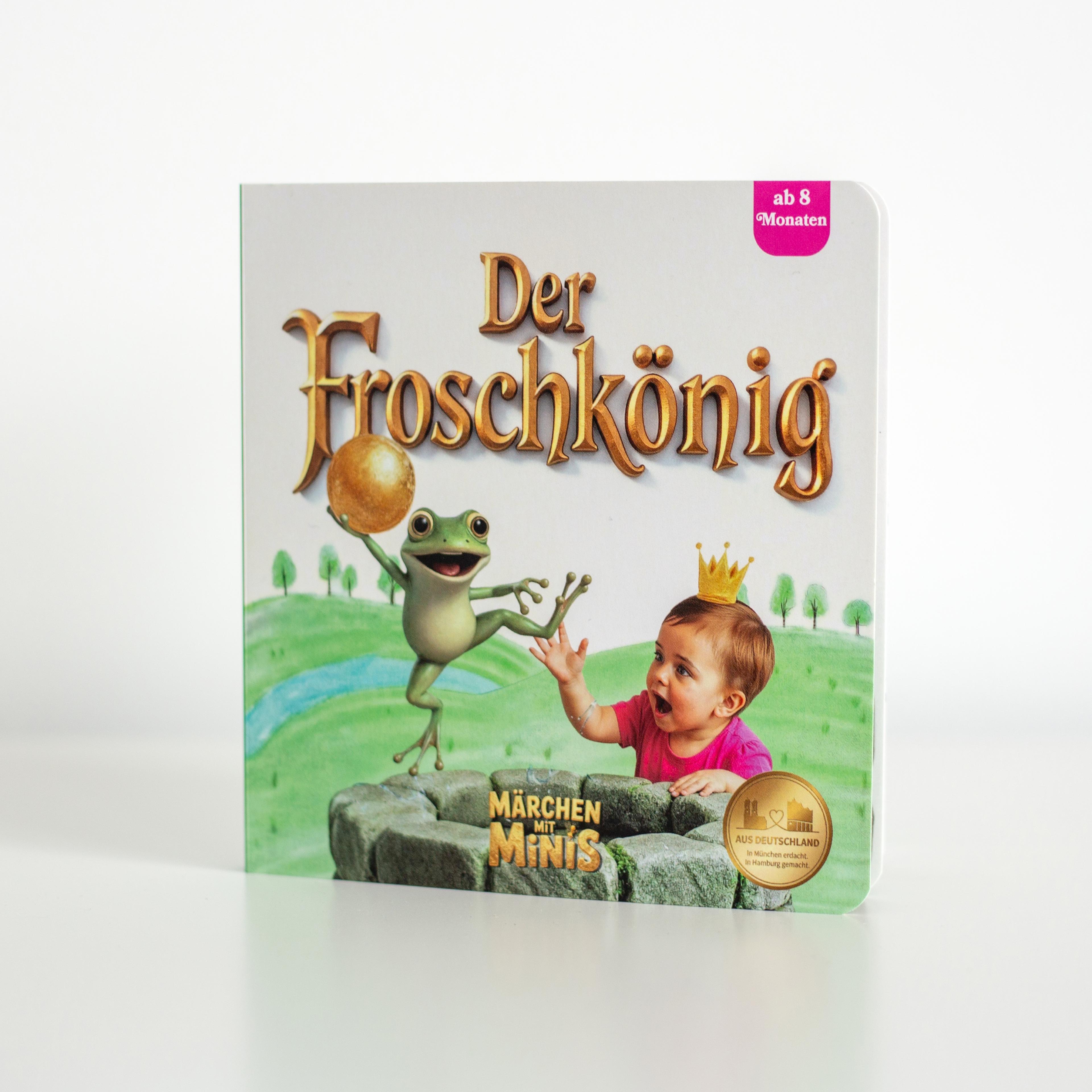 Das Pappebuch Der Froschkönig von Märchen mit Minis
